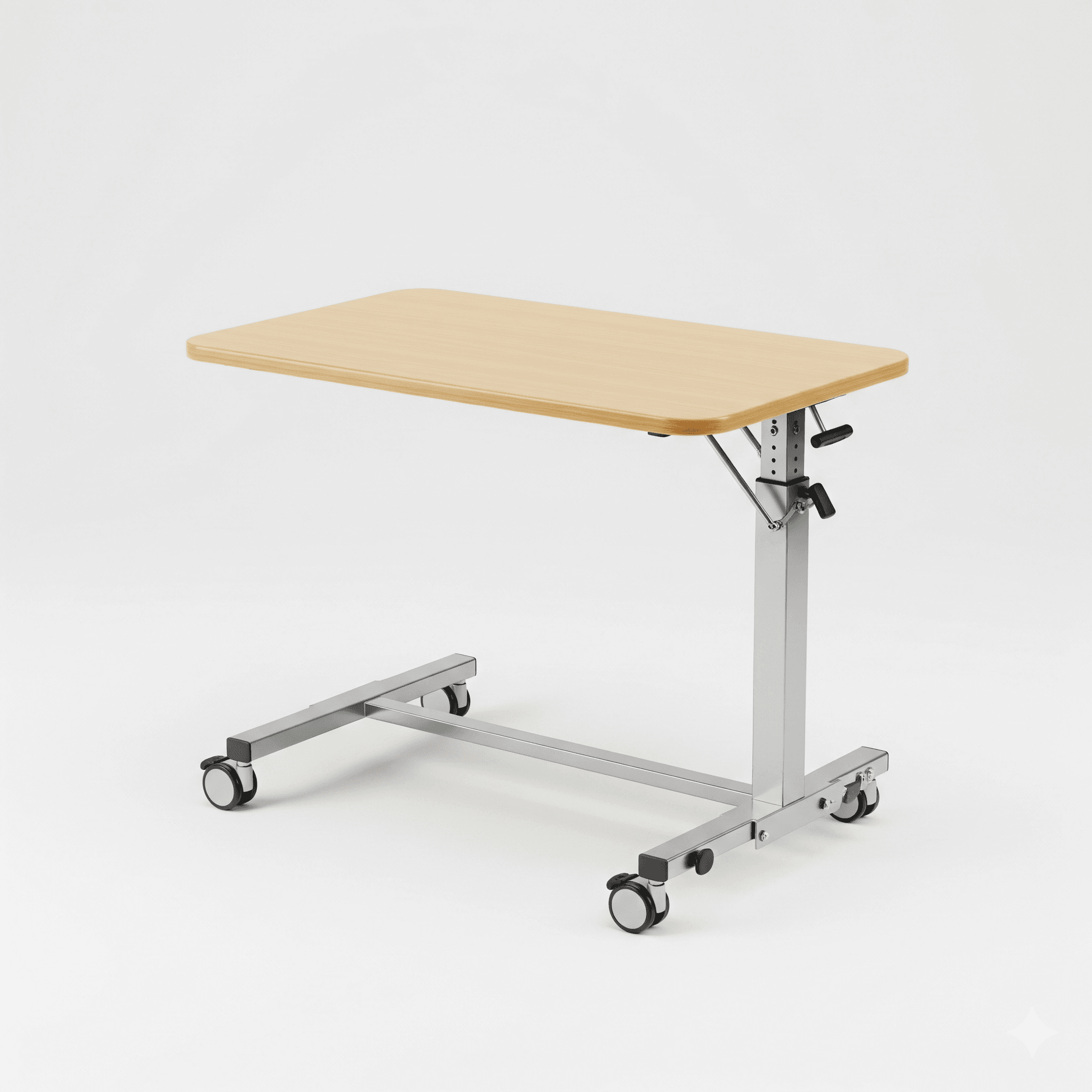 Adjustable Overbed Table for Hospital environments