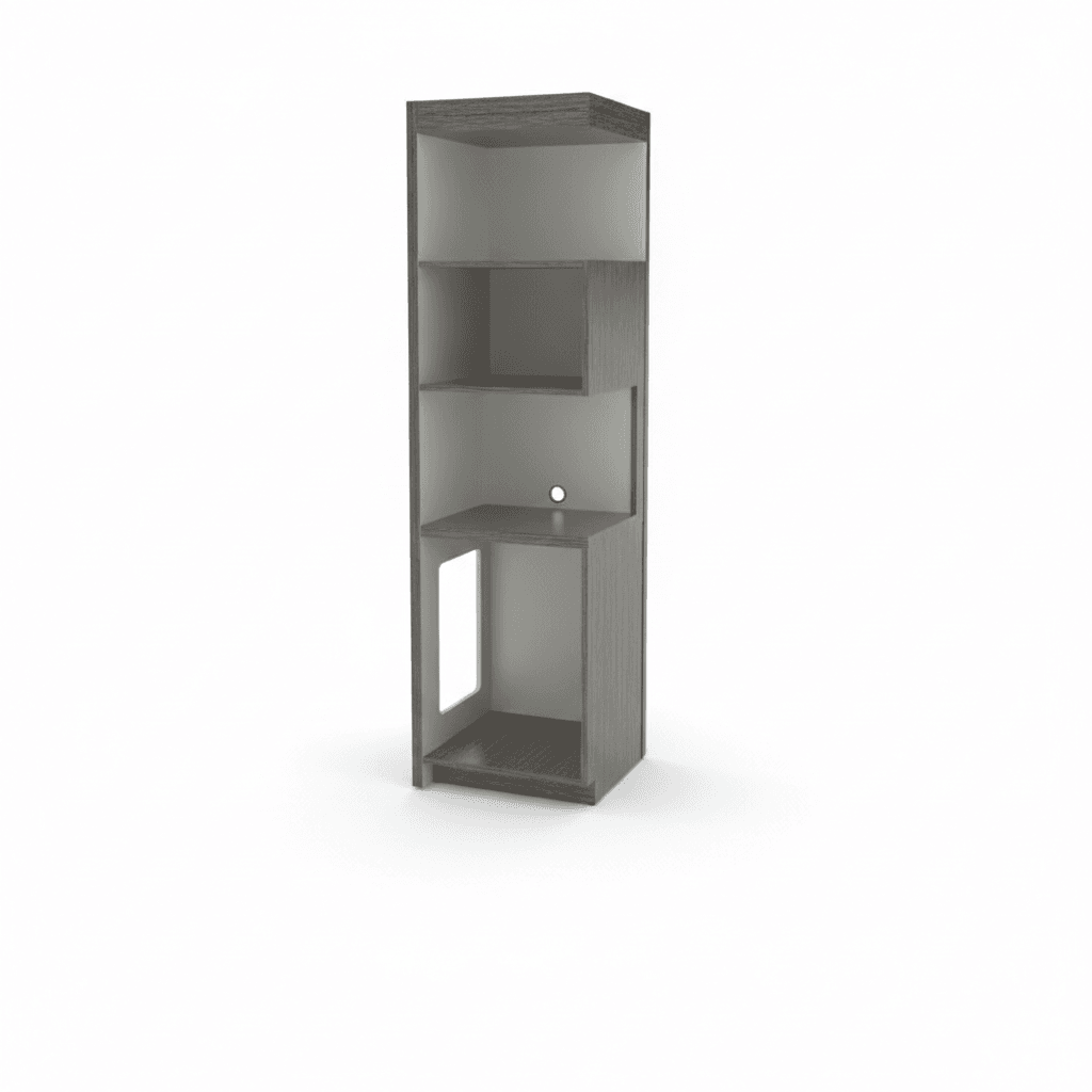 Amenity Tower for Hotel environments, alternate view
