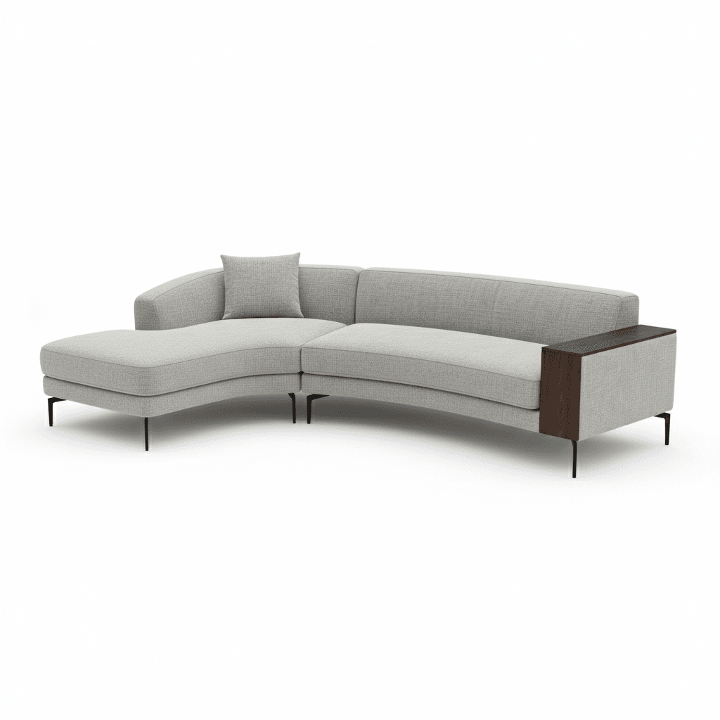 3-Seater Sofa for Lobby Area environments, alternate view