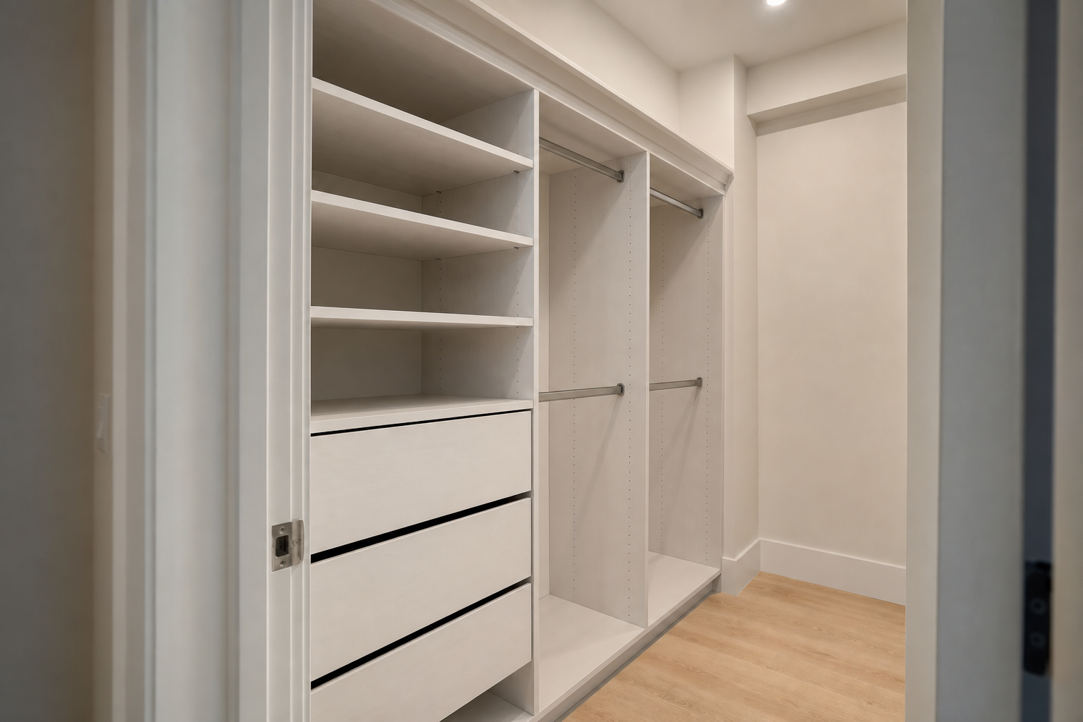 Compact Walk-In Closet System for Condos — Walk-In Closets, main view
