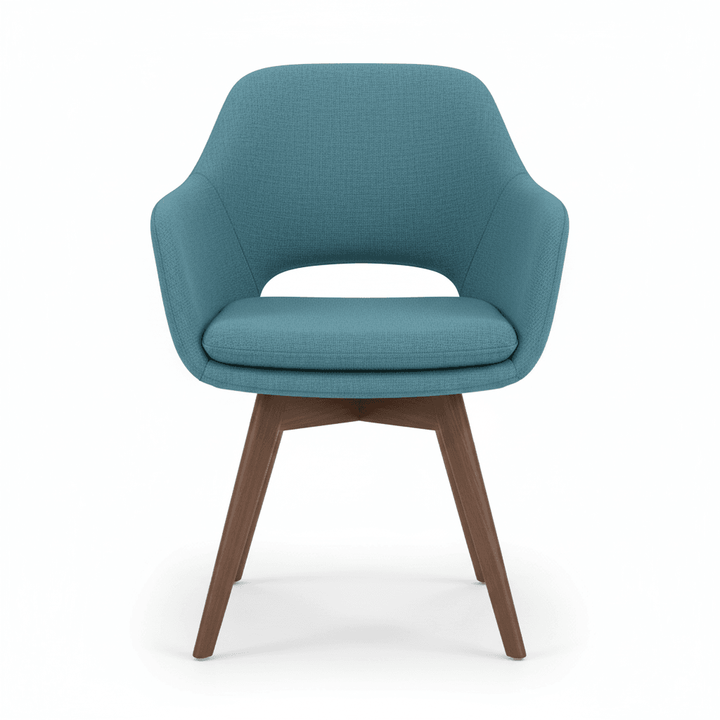 Residential Upholstered Dining Chair for Residential environments, alternate view