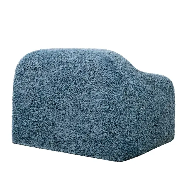 Contemporary Ocean Blue Accent Chair — Lounge Chair, main view